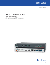 Extron XTP T USW 103 Manuel utilisateur
