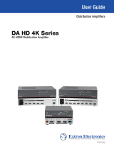 Extron DA HD 4K Series Manuel utilisateur