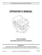 MTD 357cc Le manuel du propriétaire