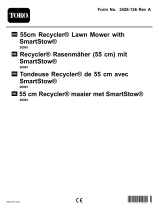 Toro 55cm Recycler Lawn Mower Manuel utilisateur