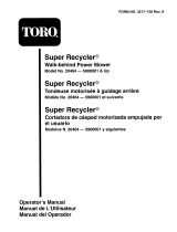 Toro Super Recycler Lawnmower Manuel utilisateur