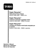 Toro Super Recycler Lawnmower Manuel utilisateur