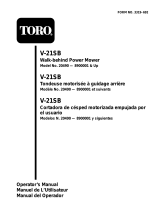 Toro Vacu-Power Mower, V-21SB Manuel utilisateur