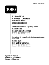Toro Carefree Electric WPM, 24 VDC Manuel utilisateur