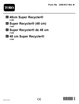 Toro 48cm Super Recycler Manuel utilisateur
