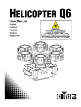 CHAUVET DJ Helicopter Q6 Manuel utilisateur