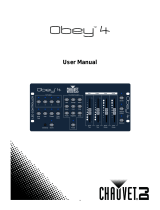 CHAUVET DJ Obey 4 DMX Contoller Guide de référence