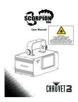 CHAUVET DJ Scorpion Dual RGB Laser Light Manuel utilisateur