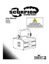 CHAUVET DJ Scorpion Storm RGBY Manuel utilisateur