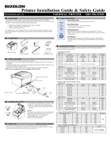 BIXOLON SRP-350III Guide d'installation