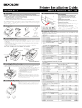 BIXOLON SRP-275II Guide d'installation