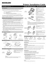 BIXOLON SPP-R210 Guide d'installation