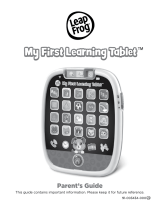 LeapFrog My First Learning Tablet Parent Guide