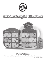 LeapFrog Tad's Get Ready for School Book Parent Guide