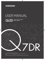 Samsung QN75Q7DRAF Manuel utilisateur