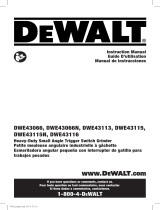 DeWalt DWE43115N Manuel utilisateur