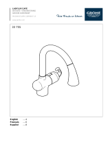 GROHE 30313DC0 Guide d'installation