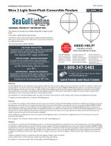 Sea gull lighting 7710402-715 Mode d'emploi