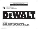 DeWalt DCN660B Manuel utilisateur