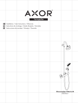Hans Grohe Axor Showerpipe Citterio M 34640 1 Series Guide d'installation