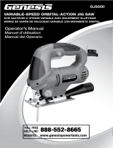 Genesis GJS500 Manuel utilisateur