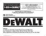 DeWalt DHS716ABwDWX725B Manuel utilisateur