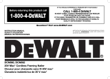 DeWalt DCN692M1w/DCN680B+DCB203 Manuel utilisateur