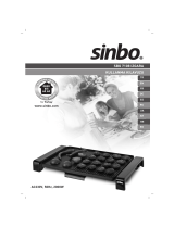 Sinbo SBG 7108 Mode d'emploi