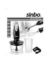 Sinbo SHB 3029 Mode d'emploi