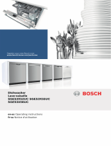 Bosch SGE53X52UC Manuel utilisateur