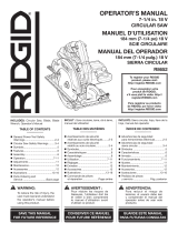 RIDGID R8652 Manuel utilisateur