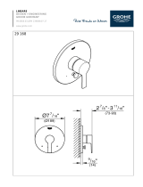 GROHE 29168001 Guide d'installation