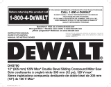 DeWalt DHS790AT2WRS Manuel utilisateur
