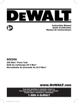 DeWalt DCE200M2 Mode d'emploi