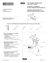 Delta Faucet 25777LF-SP Guide d'installation