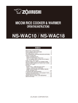 Zojirushi NS-WAC18WD Mode d'emploi