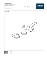 GROHE 2029400A Guide d'installation