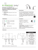 Symmons SLW-6612-1.5 Guide d'installation