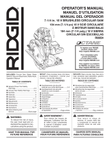 RIDGID R8654B-AC807 Manuel utilisateur