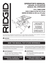 RIDGID R4513 Mode d'emploi