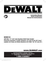 DeWalt DCW210D1WDCS334B Mode d'emploi