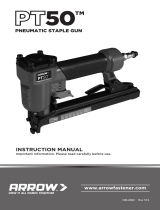 Arrow Fastener PT50 Mode d'emploi