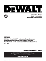 DeWalt DCF622B Manuel utilisateur