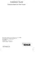 Kohler 103K36-SANA-CP Guide d'installation
