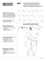 Delta Faucet 140-SS-DST Guide d'installation
