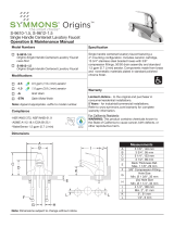 Symmons S-9612-1.5 Guide d'installation