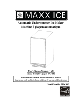 Maxx Ice MIM50P Manuel utilisateur
