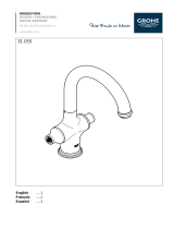 GROHE 31055ZB0 Guide d'installation