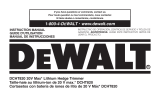 DeWalt DCHT820P1WR320B Manuel utilisateur