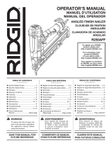 RIDGID R250AFF-R5025LF Mode d'emploi